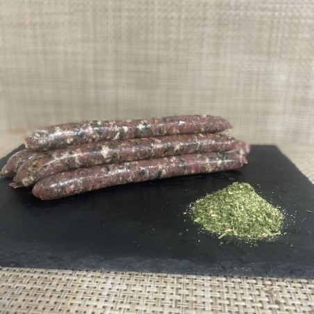 Chipolatas aux herbes, savoureuses et parfumées | Le Comptoir du Boucher Lantic